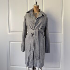 Pharaoh Collection Wool and Cashmere Coat / “Coatigan”. Gray, size S/M.